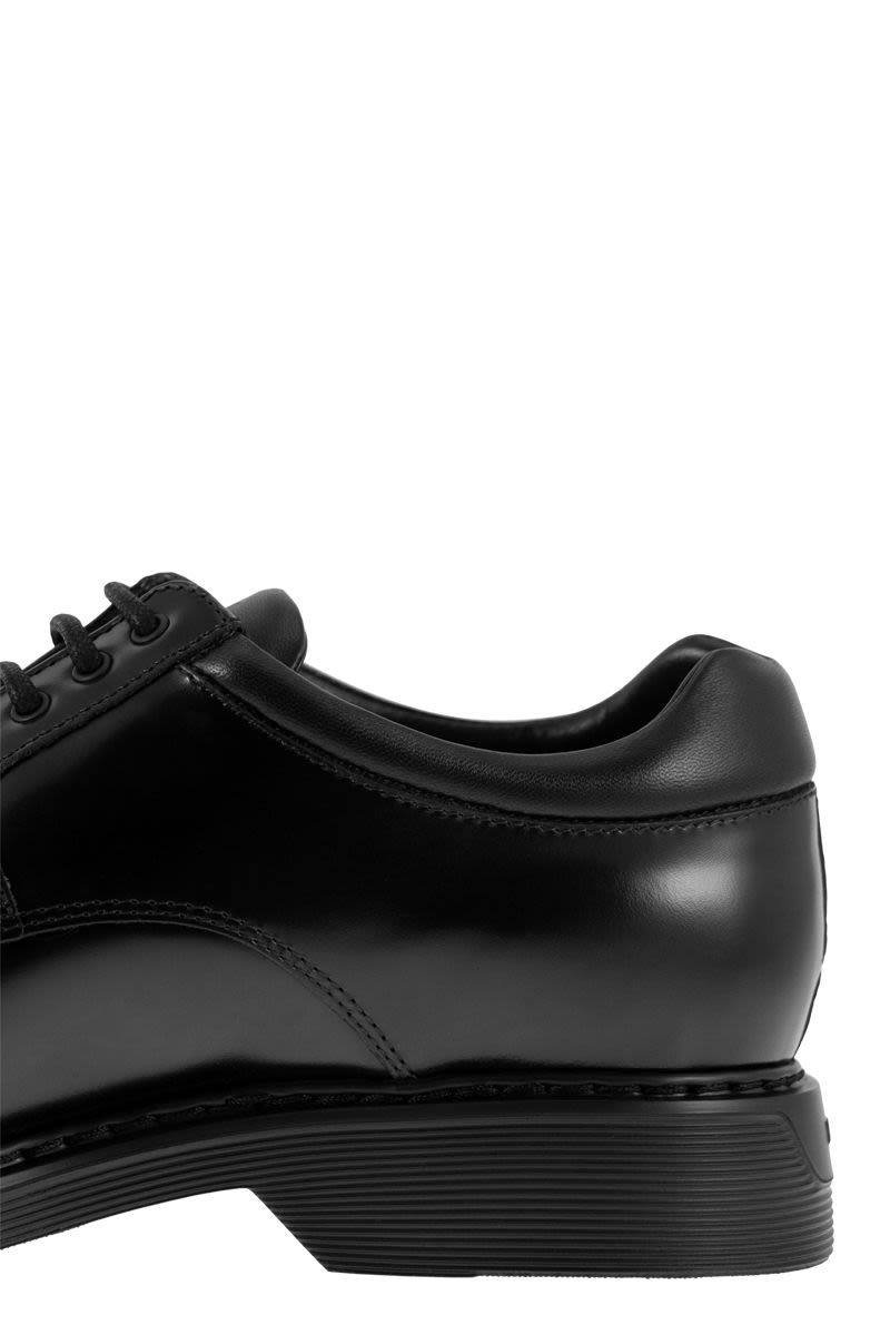 H576 - Derby lace-ups with rubber bottom - VOGUERINI