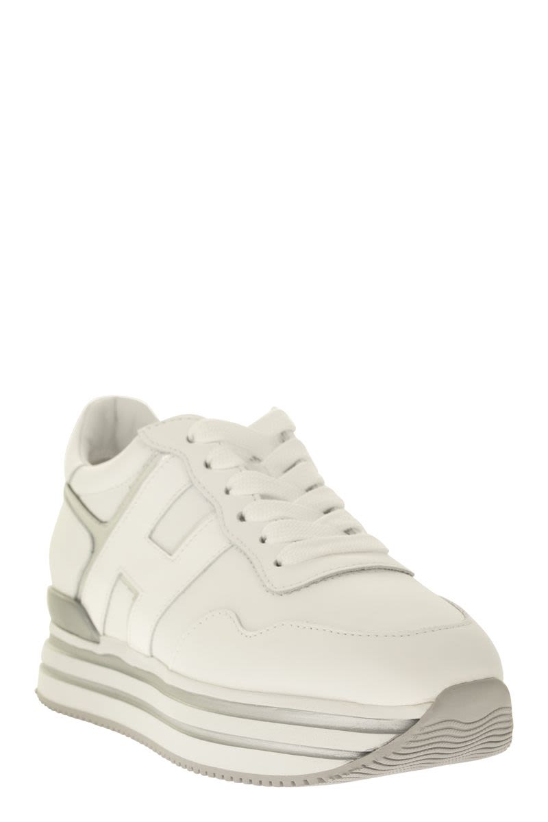 MIDI H483 - Leather sneakers - VOGUERINI