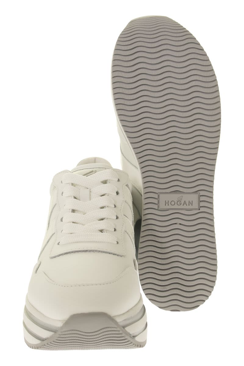 MIDI H483 - Leather sneakers - VOGUERINI