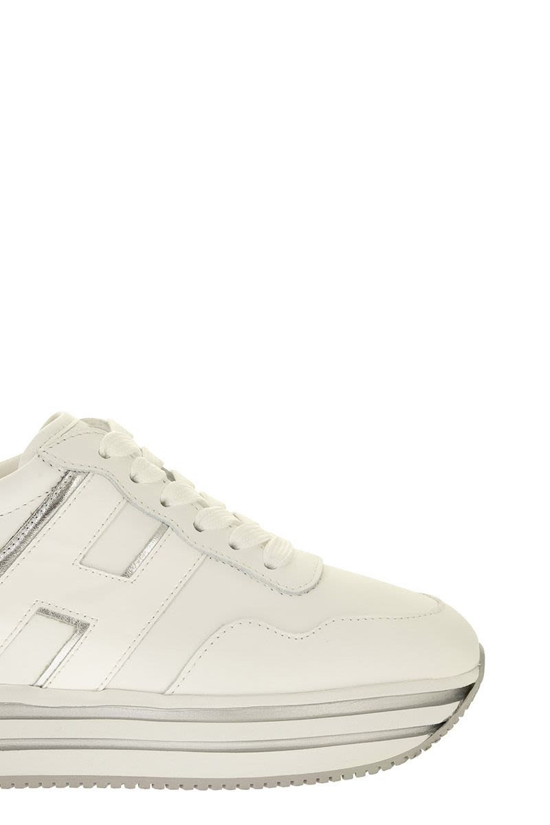 MIDI H483 - Leather sneakers - VOGUERINI