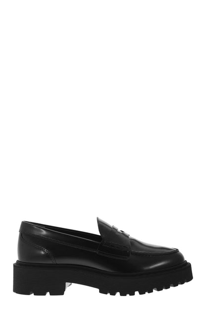 H543 - Leather Loafer - VOGUERINI