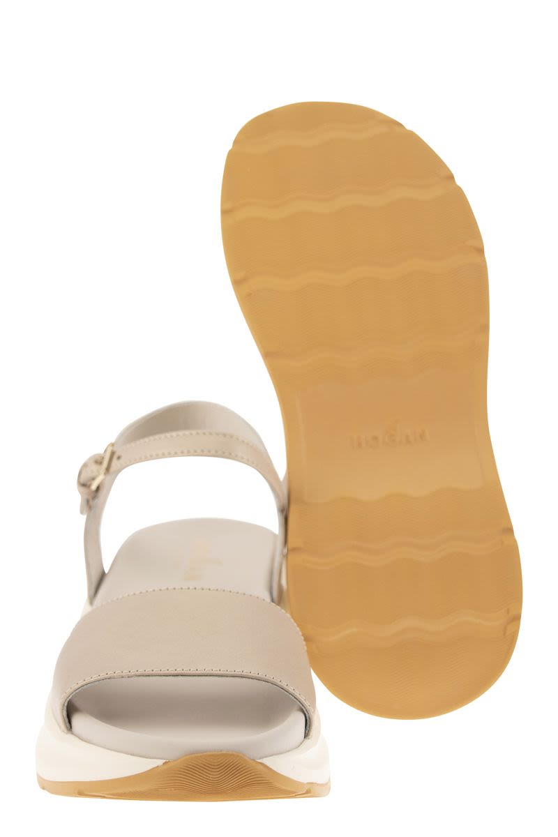 H598 leather sandals - VOGUERINI