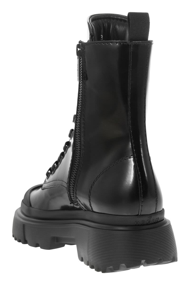 H619 - Combat Boots - VOGUERINI