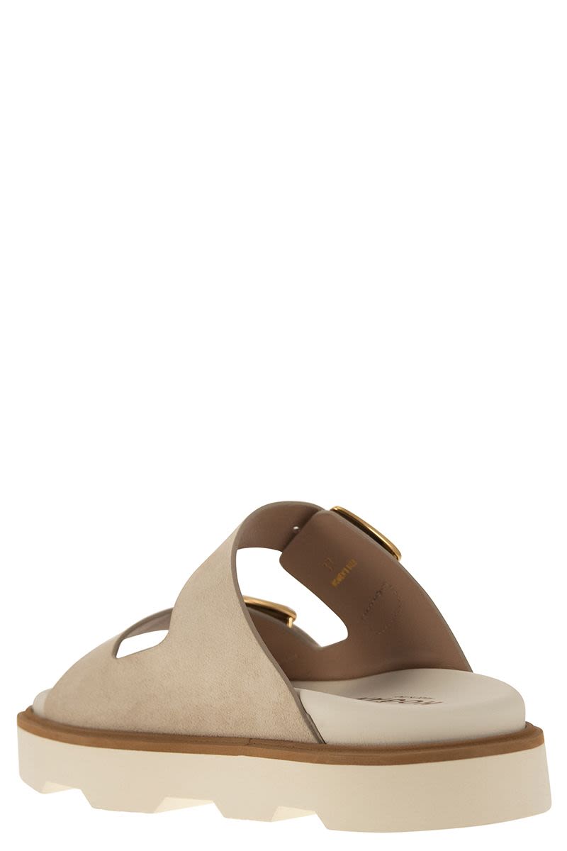 H620 - Sandal with buckles - VOGUERINI
