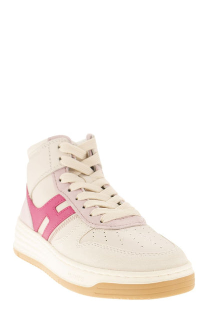 SNEAKERS H630 BIANCO/FUCSIA - VOGUERINI