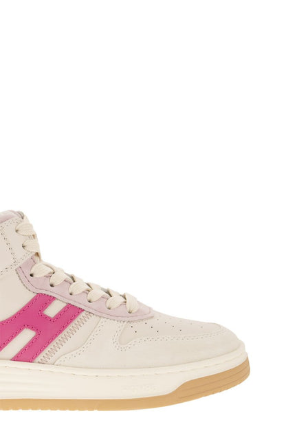 SNEAKERS H630 BIANCO/FUCSIA - VOGUERINI