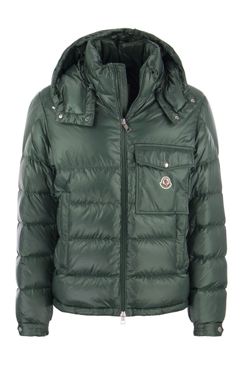 WOLLASTONE - Short down jacket with hood - VOGUERINI