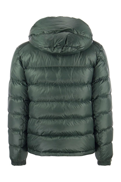 WOLLASTONE - Short down jacket with hood - VOGUERINI