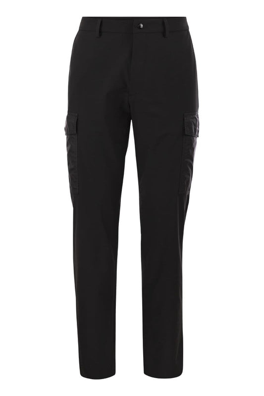 Jersey cargo trousers - VOGUERINI