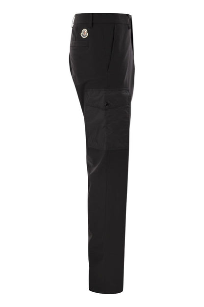 Jersey cargo trousers - VOGUERINI