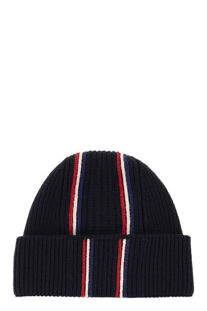 Tricolour wool hat - VOGUERINI