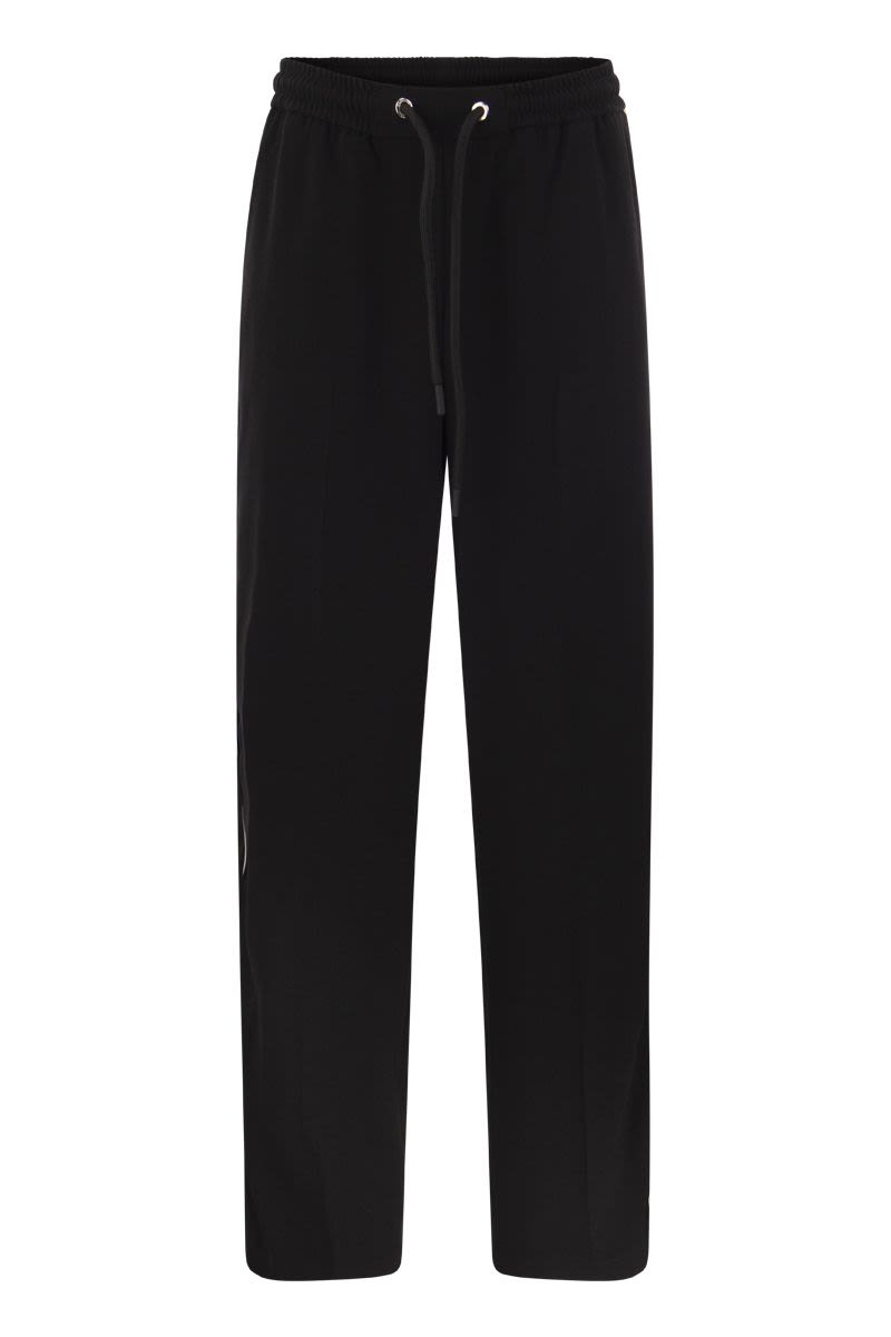 Satin sports trousers - VOGUERINI