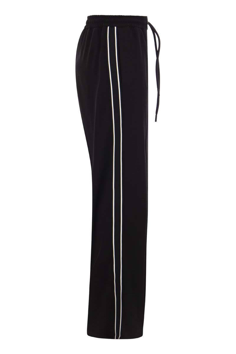 Satin sports trousers - VOGUERINI