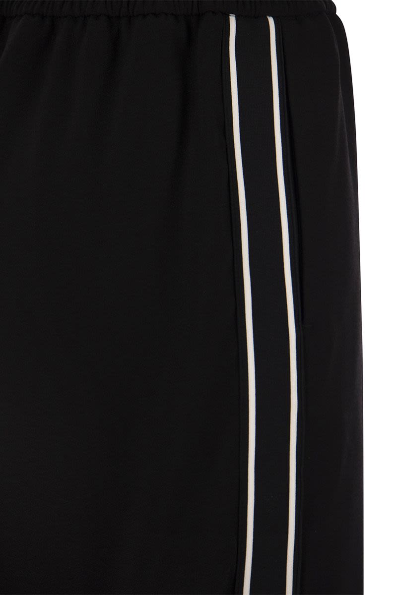 Satin sports trousers - VOGUERINI