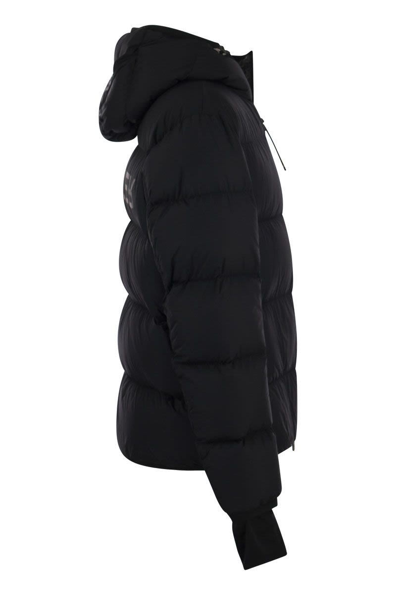 ADRET - Short down jacket with hood - VOGUERINI