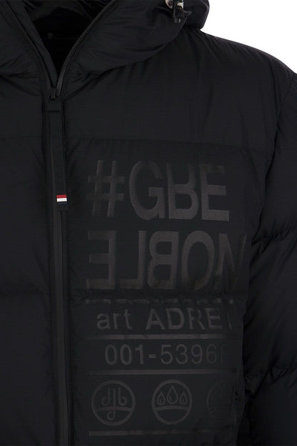 ADRET - Short down jacket with hood - VOGUERINI