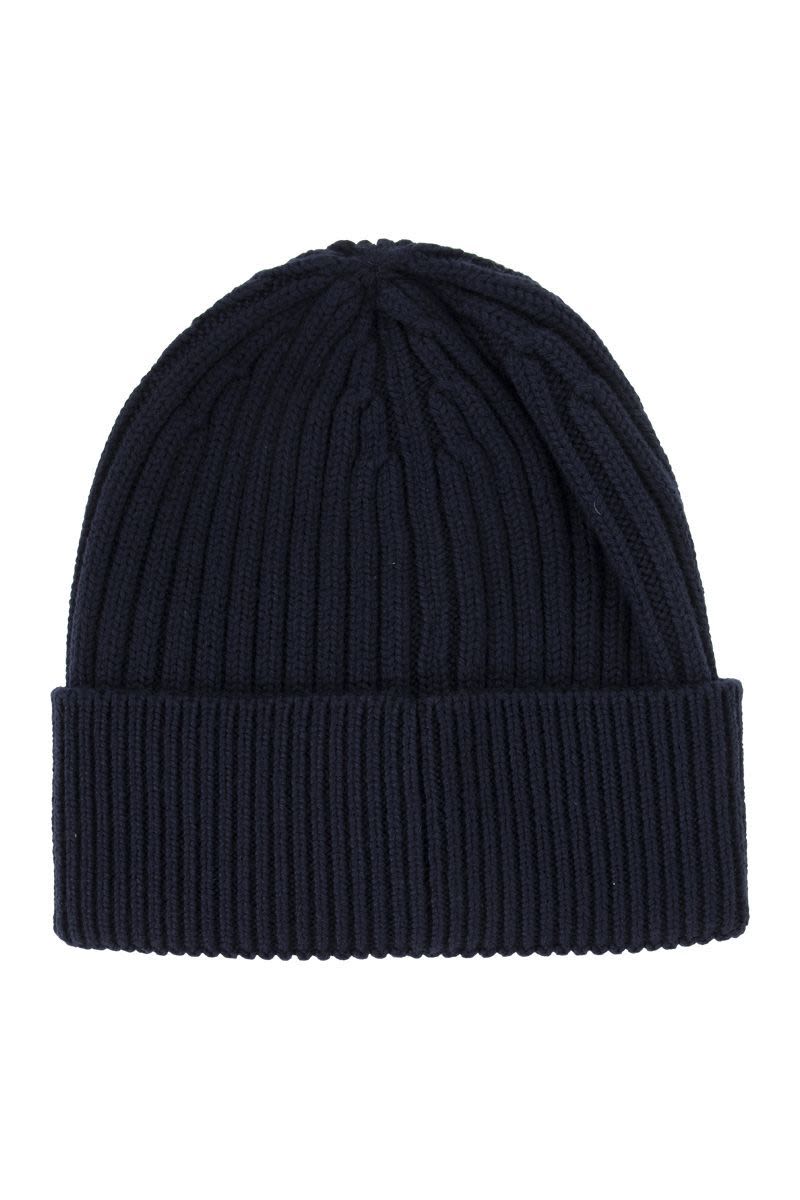 Ribbed wool cap - VOGUERINI