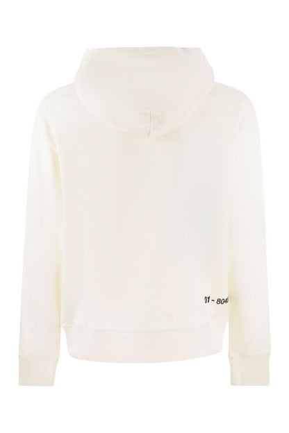 Logo-printed hoodie - VOGUERINI