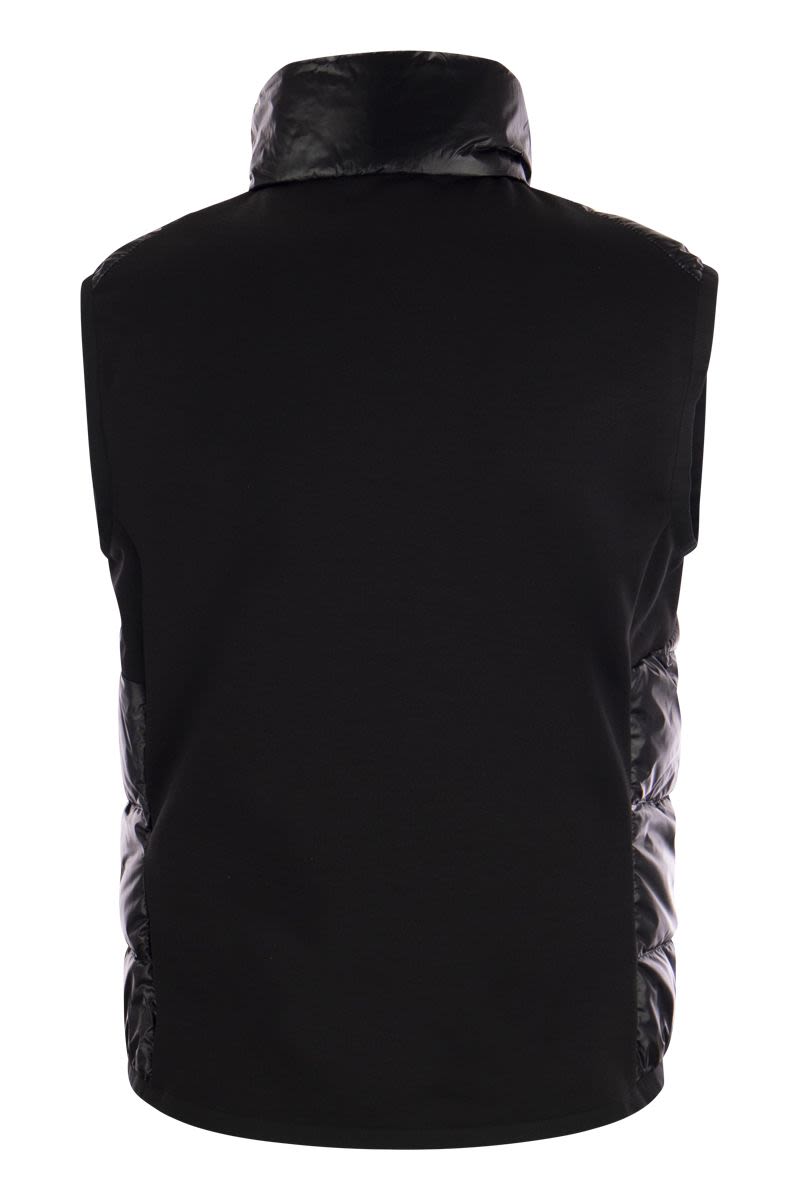 Padded fleece waistcoat - VOGUERINI