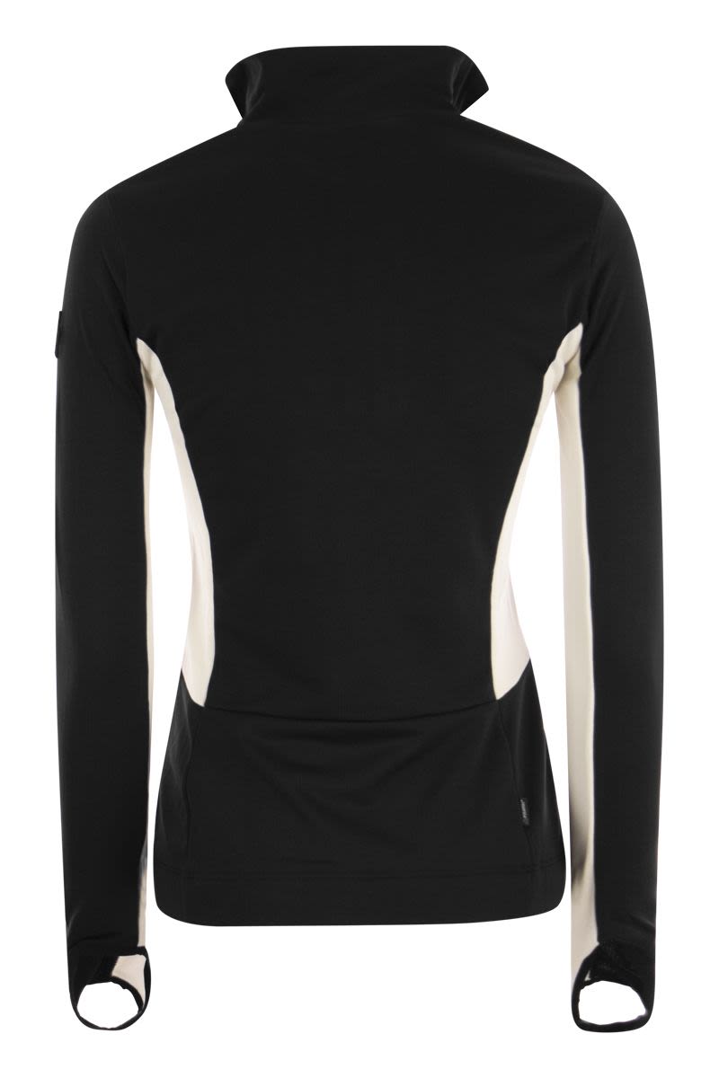 High-necked fleece jumper - VOGUERINI