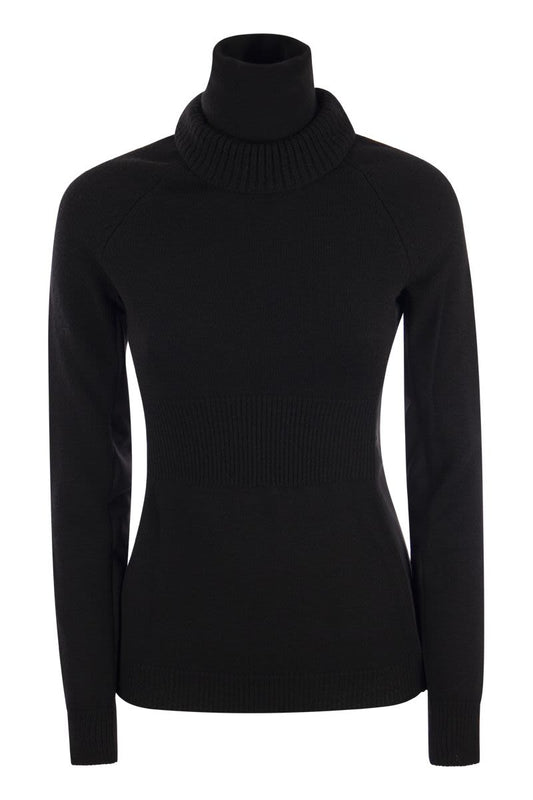 Wool turtleneck jumper - VOGUERINI