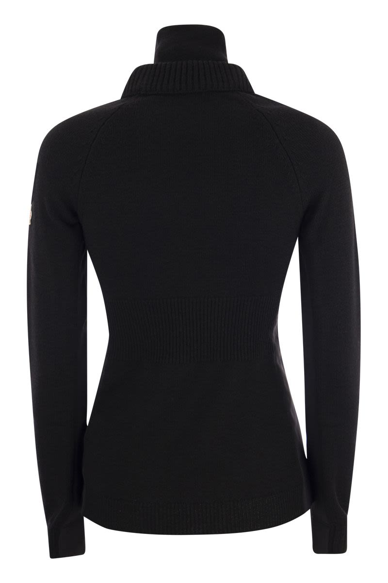 Wool turtleneck jumper - VOGUERINI