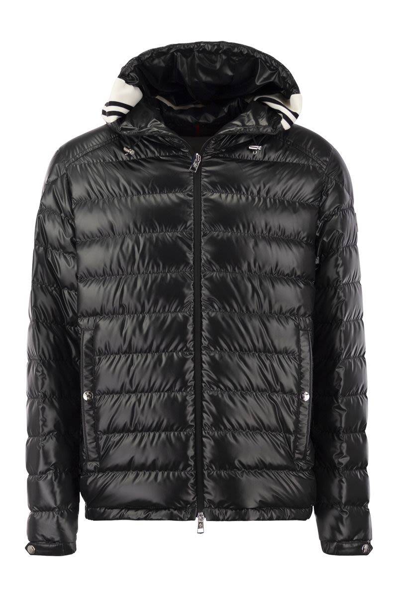 CORNOUR - Short down jacket with hood