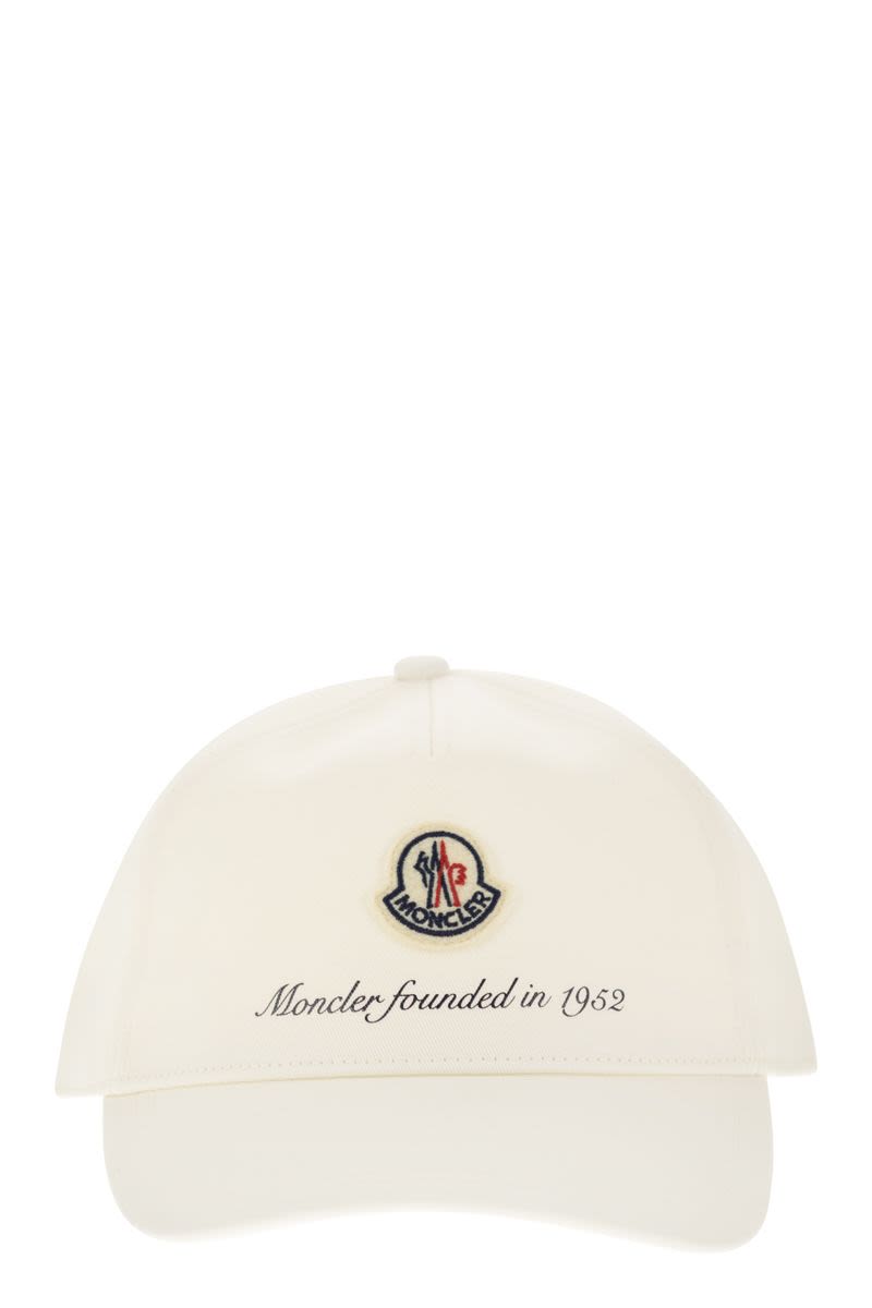 Gabardine baseball cap - VOGUERINI