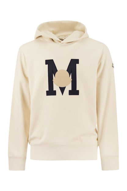 Hoodie with monogram - VOGUERINI