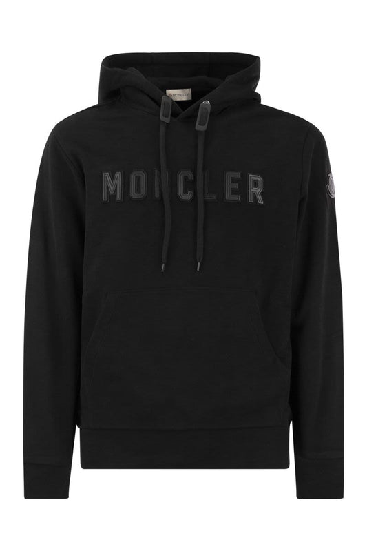 Logo-printed hoodie - VOGUERINI