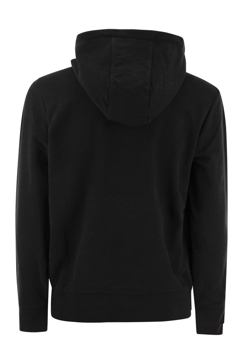 Logo-printed hoodie - VOGUERINI