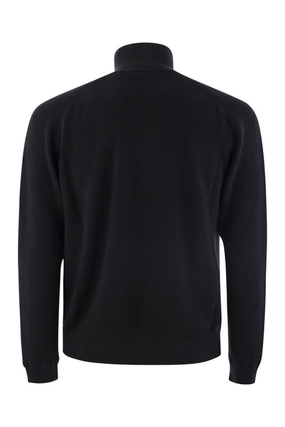 Cotton and cashmere jumper