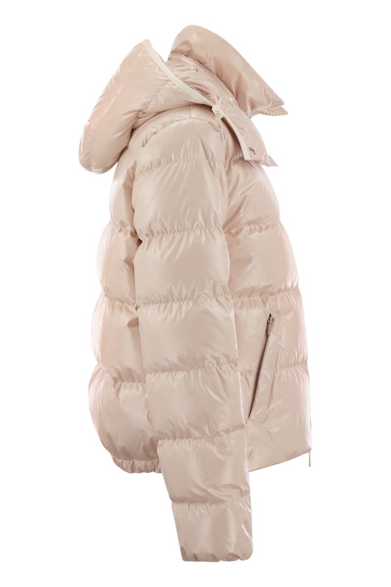 ANDRO - Short down jacket with hood - VOGUERINI