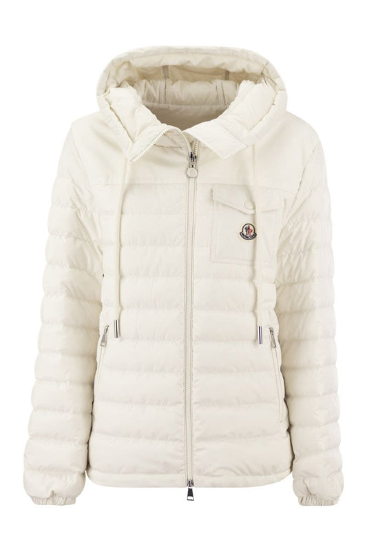 ACAMANTE - Short down jacket with hood - VOGUERINI