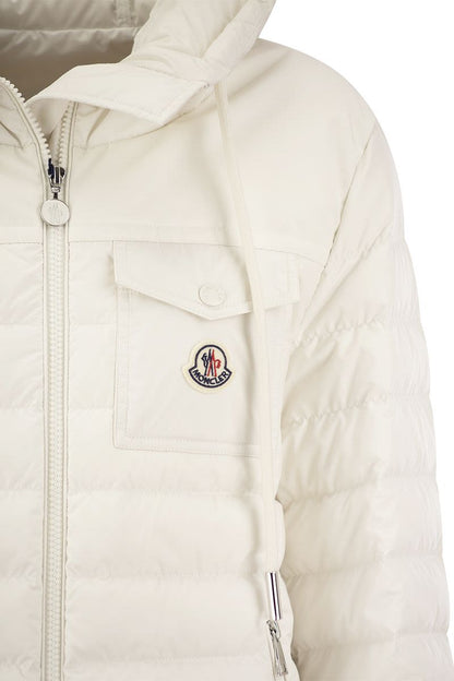 ACAMANTE - Short down jacket with hood - VOGUERINI