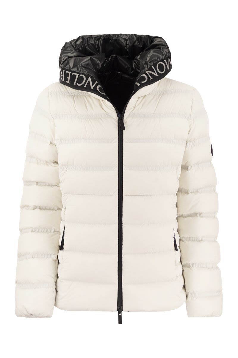 ALETE - Short down jacket with hood - VOGUERINI