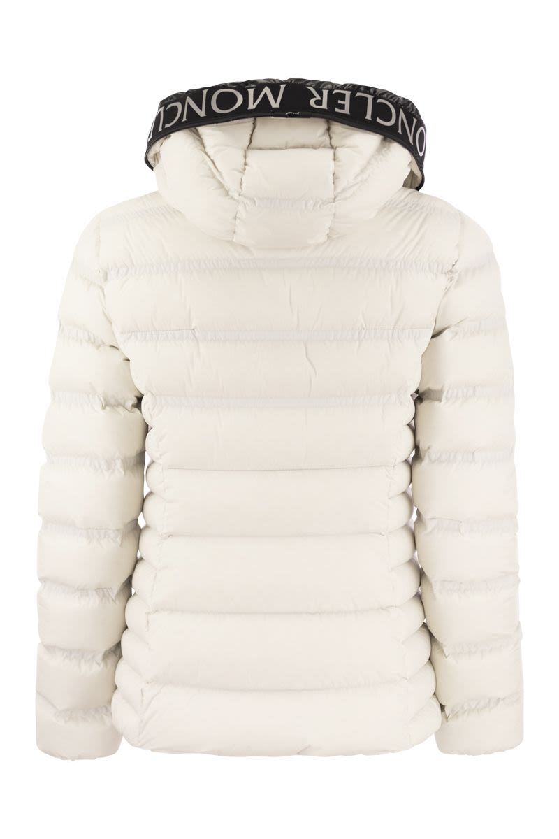 ALETE - Short down jacket with hood - VOGUERINI