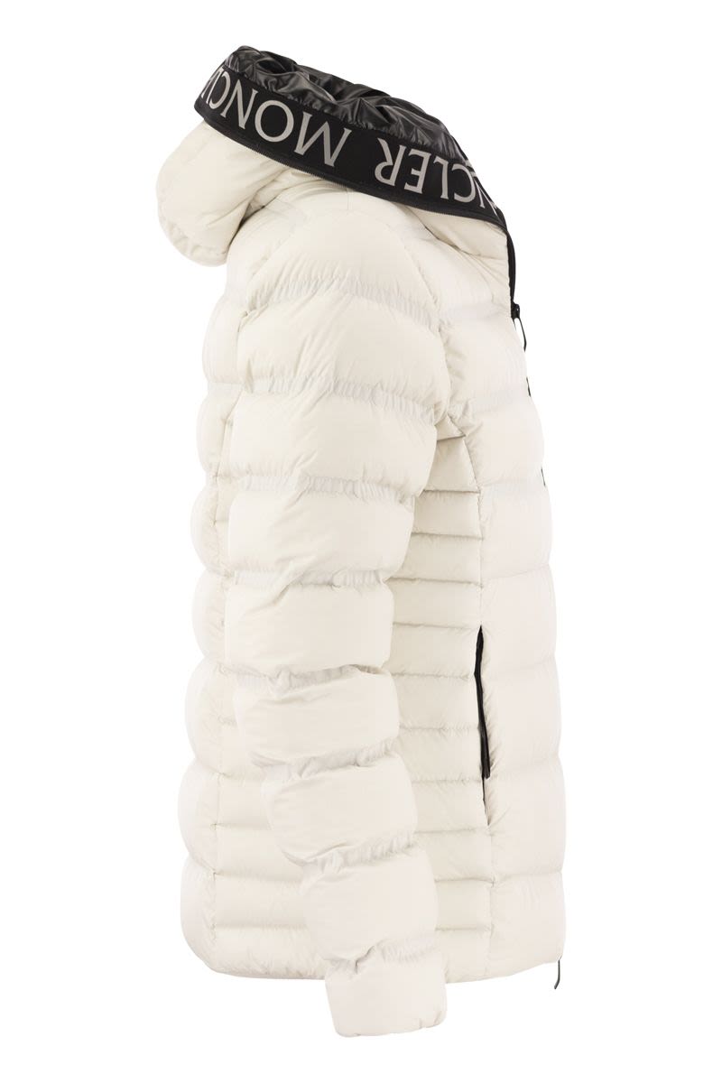 ALETE - Short down jacket with hood - VOGUERINI