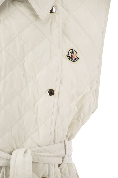 ALCIONE - Sleeveless trench down jacket - VOGUERINI