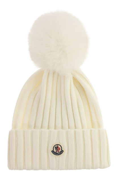 Hat with pom-pom - VOGUERINI