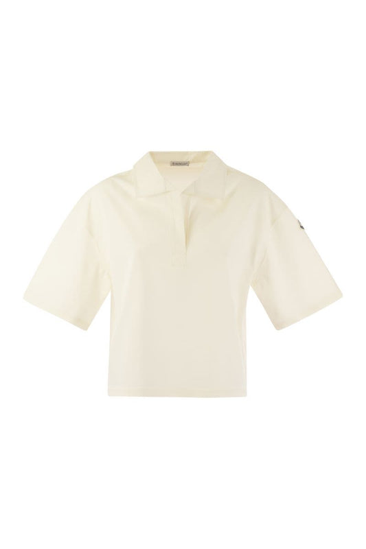 Short-sleeved polo shirt