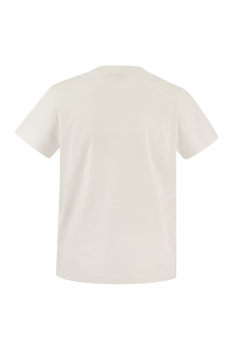 Tennis-style logo T-shirt - VOGUERINI