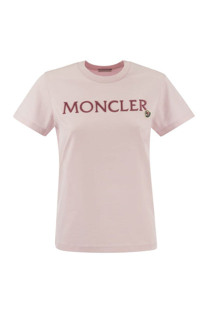 T-shirt with embroidered logo - VOGUERINI