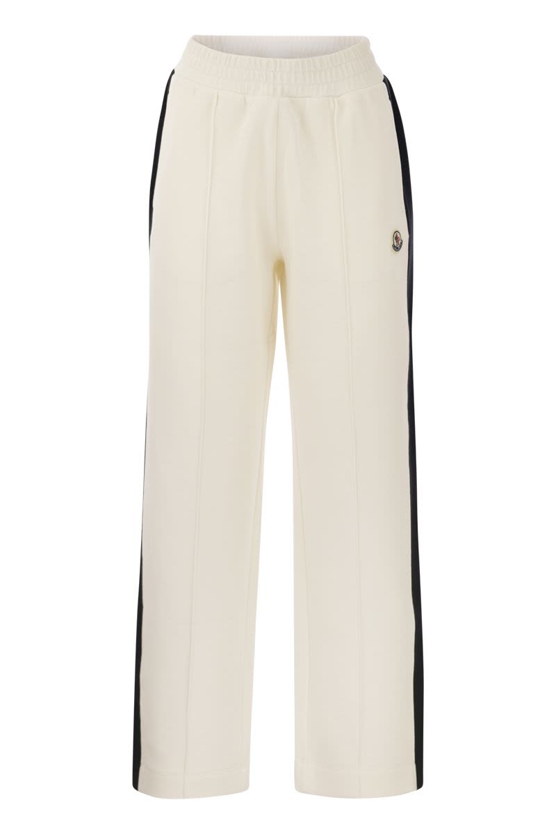 Sporty piqué trousers - VOGUERINI