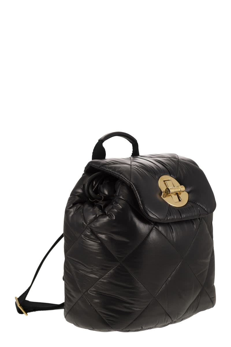 PUF - Laqué nylon backpack - VOGUERINI