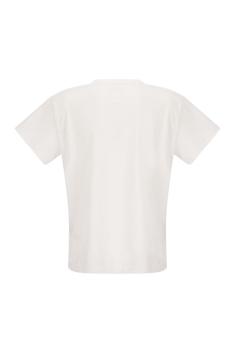 Organic cotton jersey T-shirt - VOGUERINI