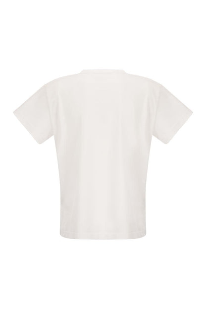 Organic cotton jersey T-shirt - VOGUERINI