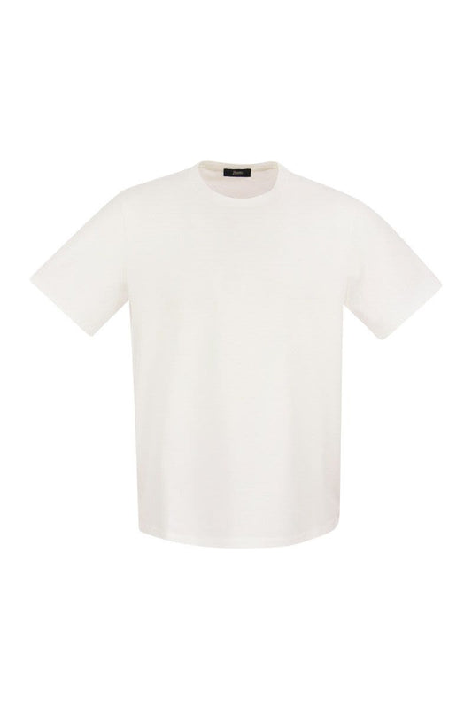 Stretch cotton jersey T-shirt - VOGUERINI