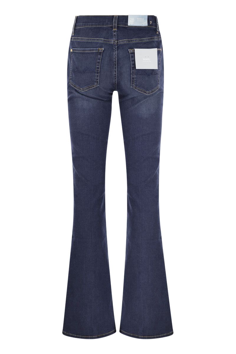 Medium Waist Bootcut Jeans - VOGUERINI