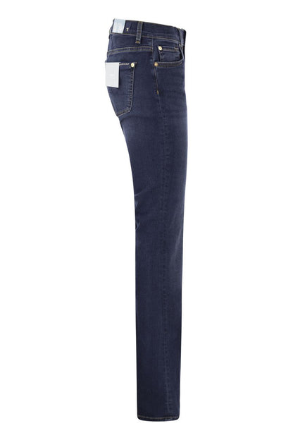 Medium Waist Bootcut Jeans - VOGUERINI